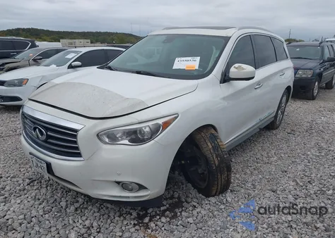 2013 Infiniti Jx35 из США, поврежденный, VIN 5N1AL0MM1DC344204